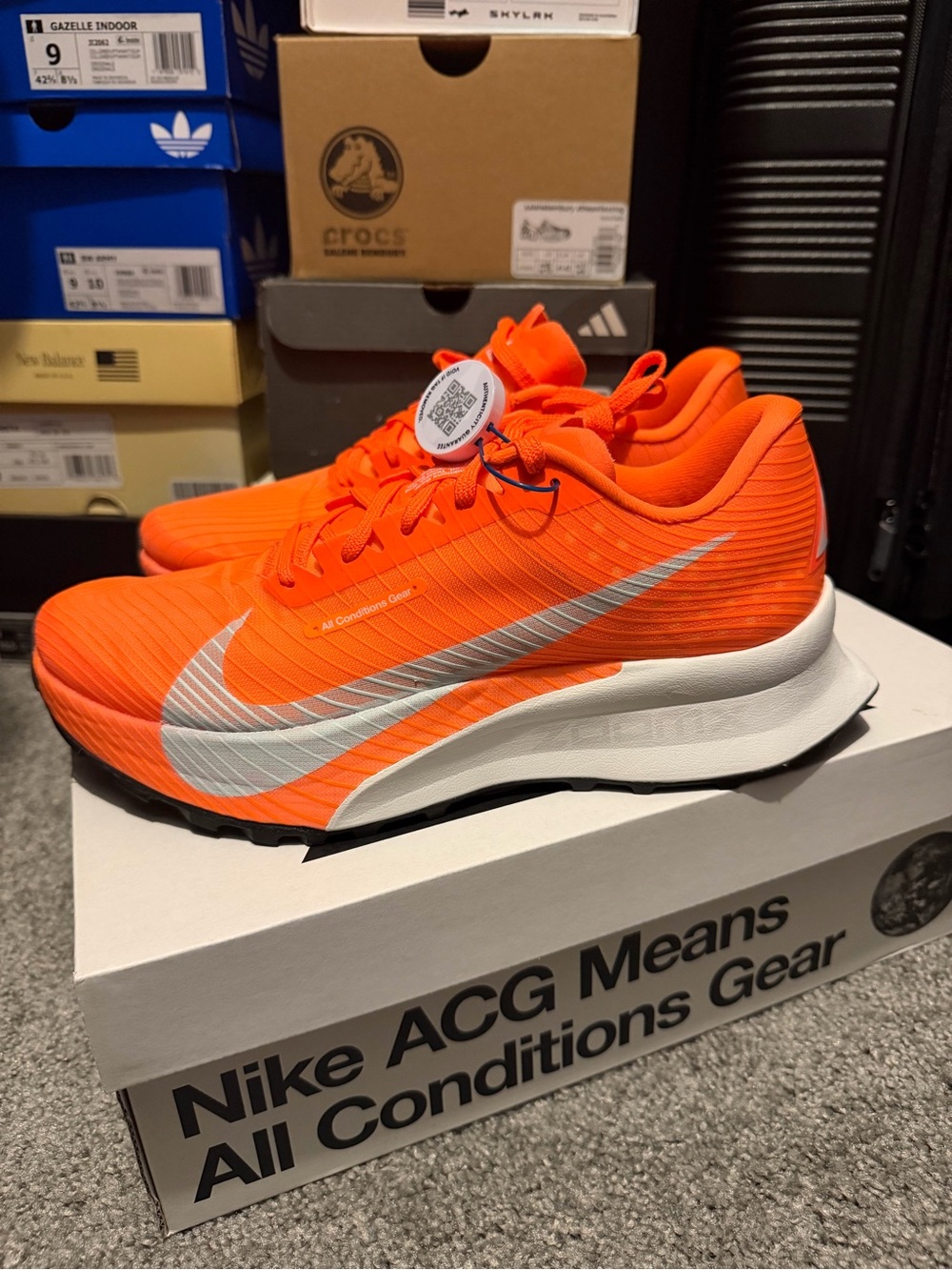 Nike ACG Ultrafly Trail  in Vibrant Orange Sz 9 men’s
